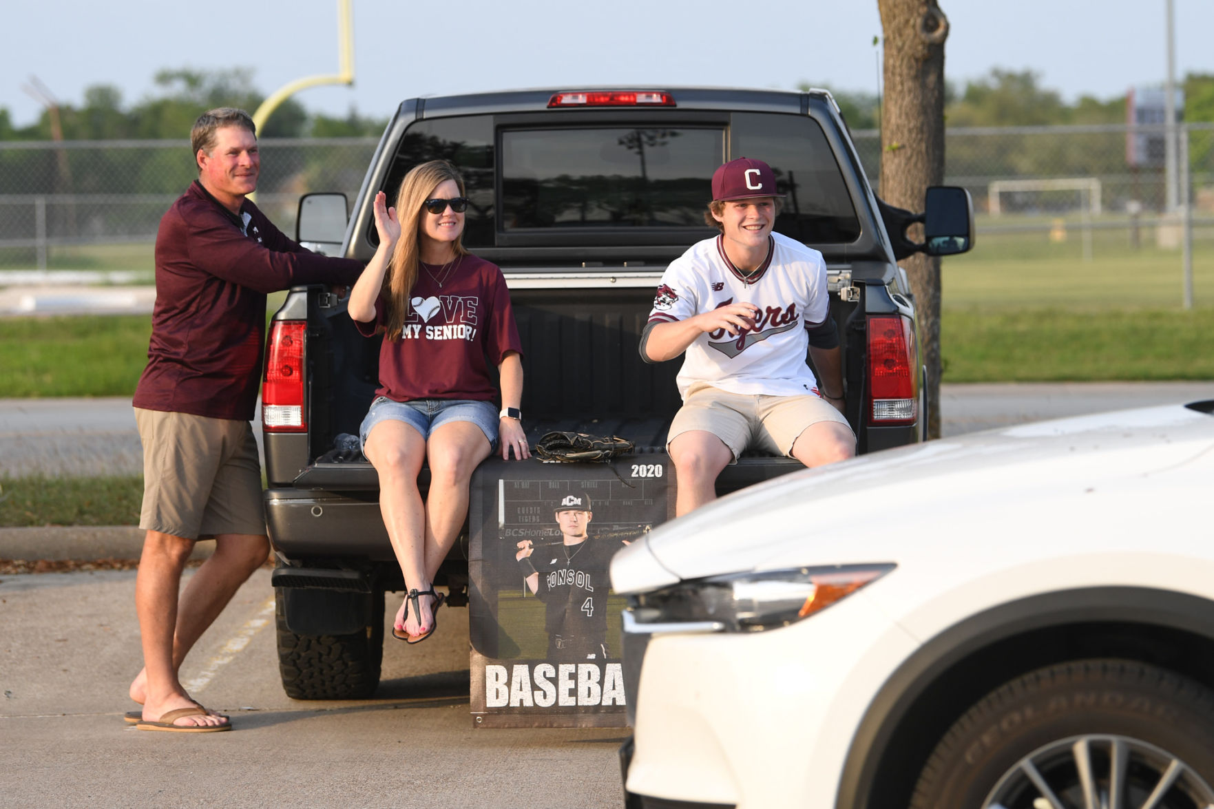 A&M Consolidated baseball Senior Night